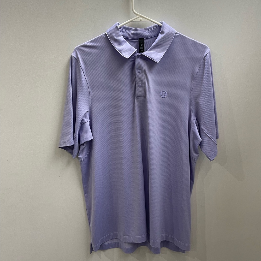 lululemon athletica Men’s Snap-Front Performance
Short-Sleeve Polo